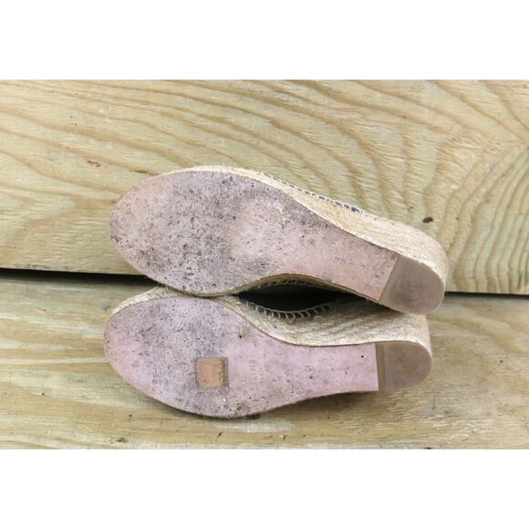 Celine Espadrilles Brown Leather 36 Buckle Slip On Shoes Spain - Picture 5 of 7